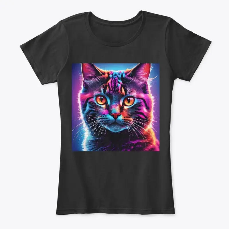 Colorful cat